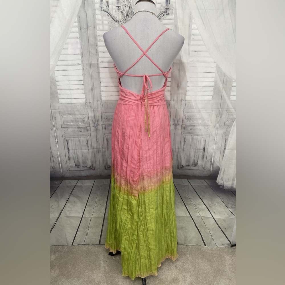 NWT ANTONIO MELANI Seraphina Ombre
Sweetheart Neck A-Line Maxi Dress Size 10, 8 - Picture 5 of 16